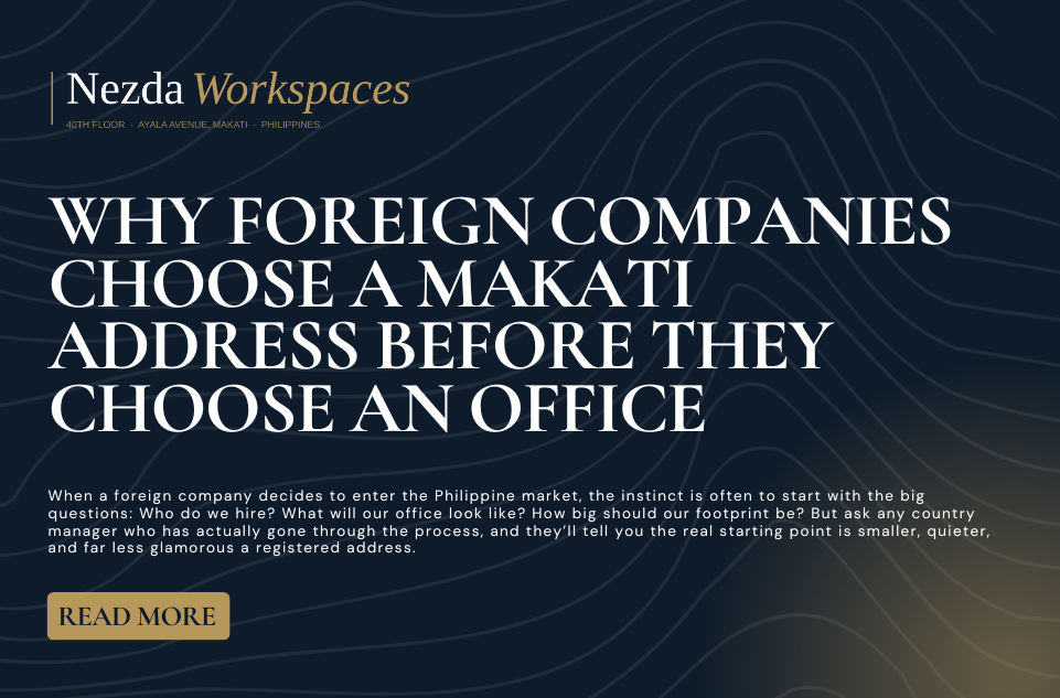 nezda workspaces, makati office address, makati city, makati offices, rufino tower office, makati